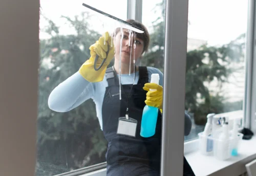 Nettoyage de vitres intérieures et extérieures à Fiac